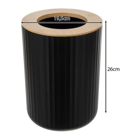 Koupelnová sada 6 ks černá Ruhhy 24636 ~ 9