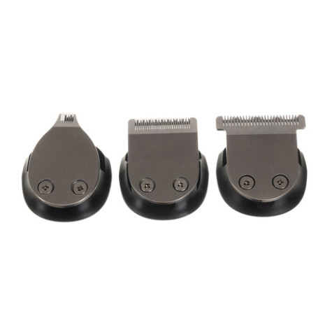 Bezdrátový zastřihovač vlasů a vousů s nástavci černý Soulima 23574 ~ 4