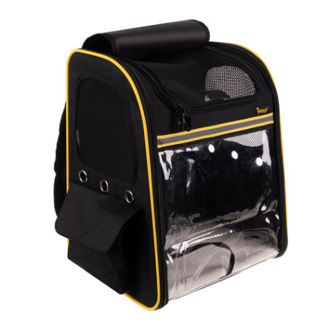 Přepravní batoh pro psy a kočky černý Purlov 23185 ~ 2