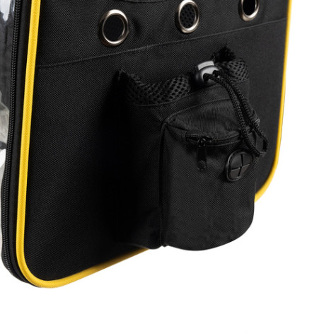 Přepravní batoh pro psy a kočky černý Purlov 23185 ~ 6