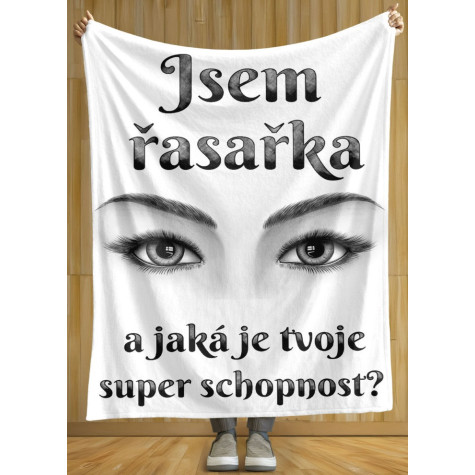 Deka 200 x 140 cm - Řasařka - superschopnost ~ 2