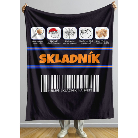 Deka 200 x 140 cm - Skladník 100% ~ 2