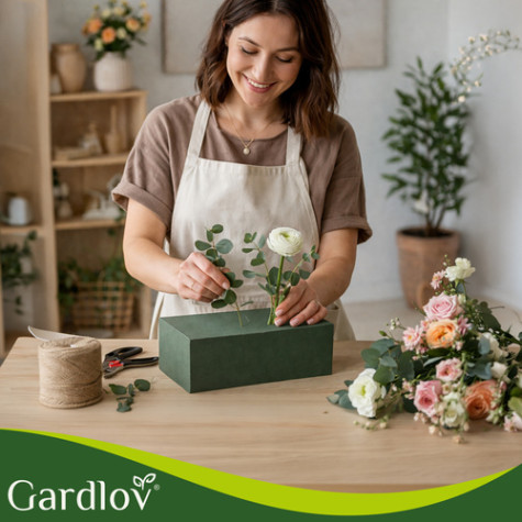 Aranžovací zelená pěna cihla 23x11x8cm 20 ks Gardlov 27643 ~ 4