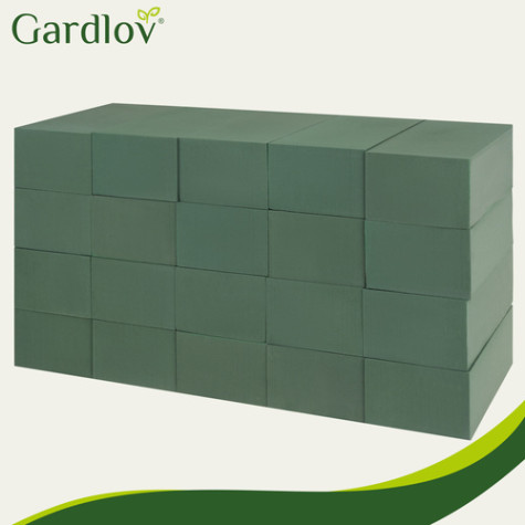 Aranžovací zelená pěna cihla 23x11x8cm 20 ks Gardlov 27643 ~ 6