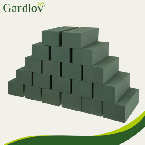 Aranžovací zelená pěna cihla 23x11x8cm 20 ks Gardlov 27643 ~ 7