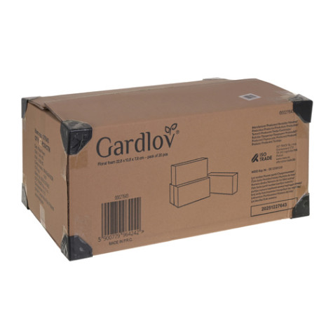 Aranžovací zelená pěna cihla 23x11x8cm 20 ks Gardlov 27643 ~ 9