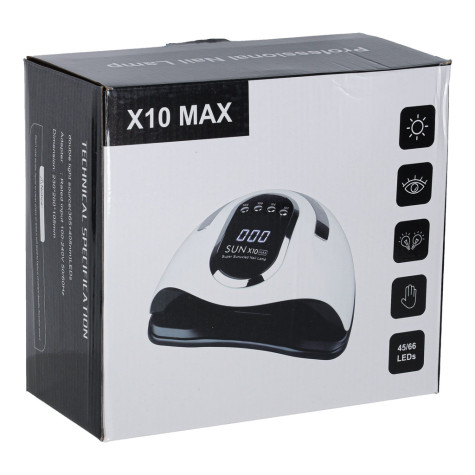 Lampa na nehty Sun X10 UV 45 LED 280W bílá ~ 11
