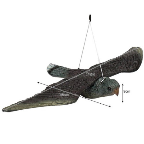 Plašič ptáků maketa létající sokol Repest 21155 ~ 8