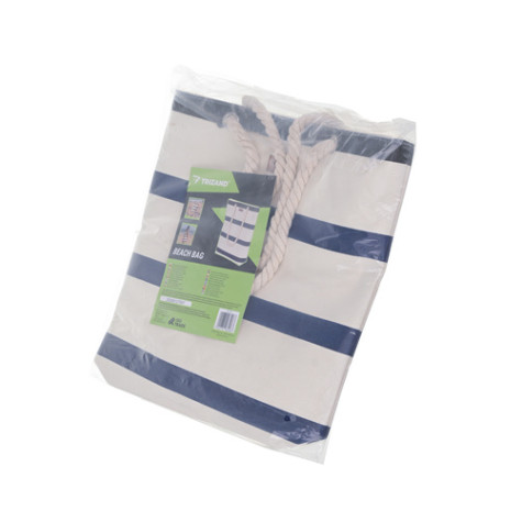 Plážová taška 18l modro-bílá Trizand 27597 ~ 9