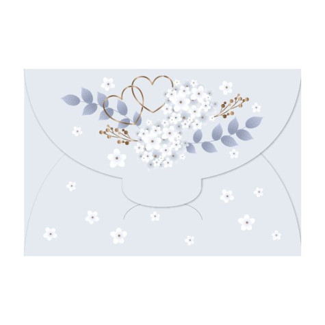 Albi Svatební přání - Obálka s pomněnkami ~ 1