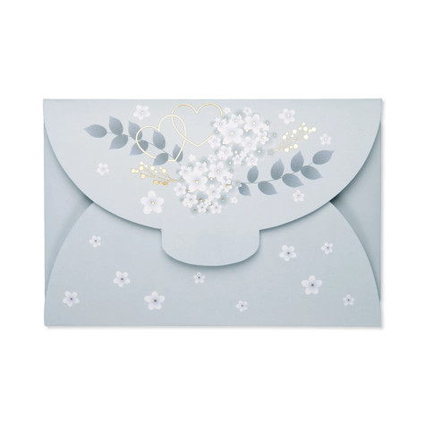 Albi Svatební přání - Obálka s pomněnkami ~ 3