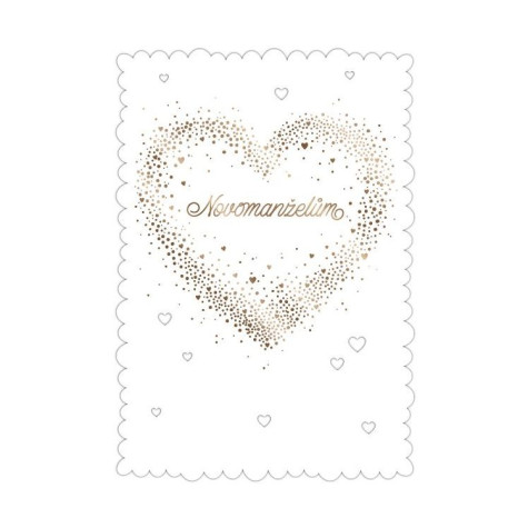 Albi Svatební přání - Srdce z malých srdíček ~ 1