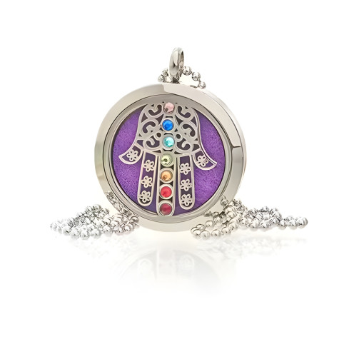Aroma Náhrdelník Hamsa chakra 30mm ~ 1