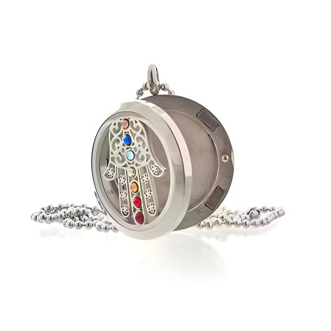 Aroma Náhrdelník Hamsa chakra 30mm ~ 2