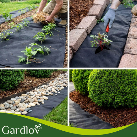 Agrotextilie černá 1,6x20m 50g/m2 Gardlov 27462 ~ 6