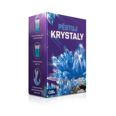 Albi Pěstuj krystaly - modrá