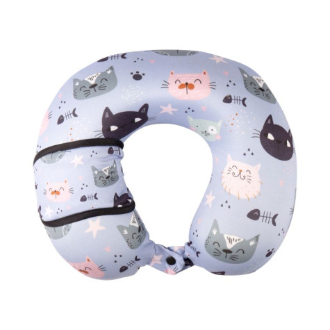 Albi Cestovní polštář se škraboškou - Kočička ~ 1