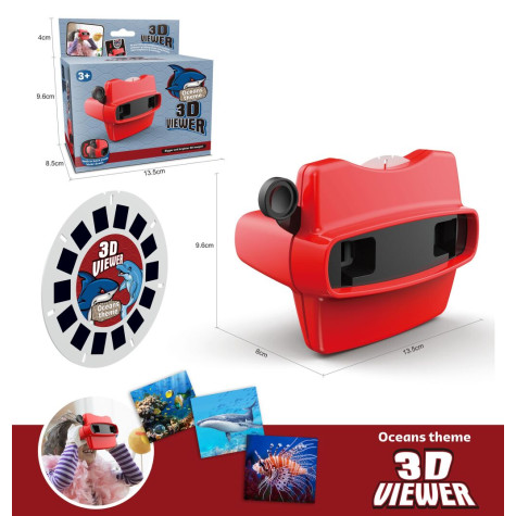 3D brýle stereoskop Moře 13,5x8x9,6 cm ~ 2