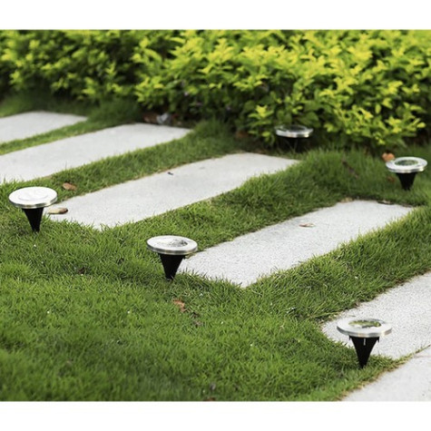 Solární zahradní pozemní LED lampa 12 ks Gardlov 24001 ~ 2