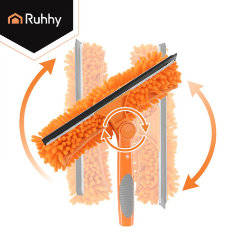 Teleskopická stěrka na okno 180 cm oranžová Ruhhy 27685 ~ 4