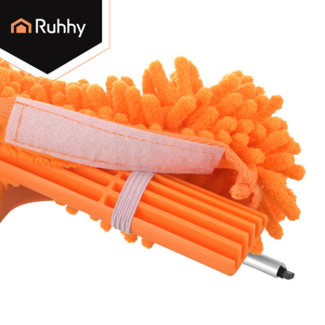 Teleskopická stěrka na okno 180 cm oranžová Ruhhy 27685 ~ 5