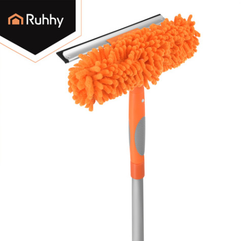 Teleskopická stěrka na okno 180 cm oranžová Ruhhy 27685 ~ 8
