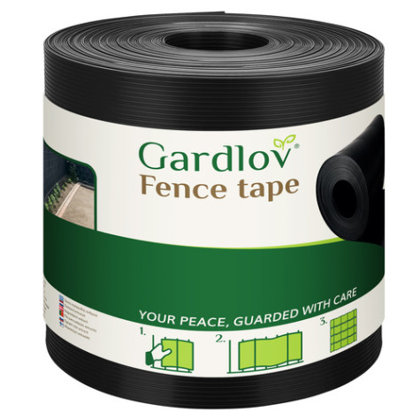 Plotová stínící fóllie 0,19x26m 700g/m2 antracitová Gardlov 23909 ~ 7