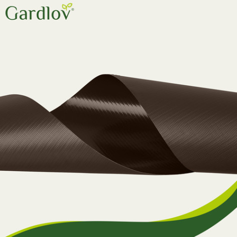 Sada stínící fólie na plot 0,19x35m 450g/m2 hnědá Gardlov 23702 ~ 7