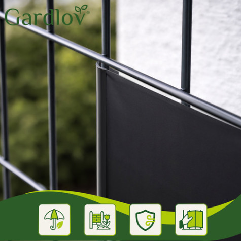 Montážní klipy na plot 20 ks antracit Gardlov 23709 ~ 10