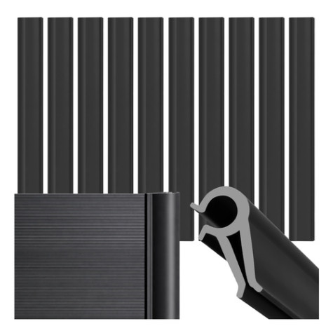 Spony na plotové pásky 10 ks antracit Gardlov 23911 ~ 1