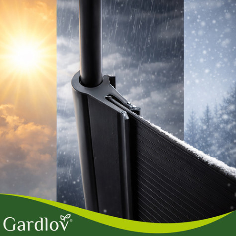 Spony na plotové pásky 10 ks antracit Gardlov 23911 ~ 6