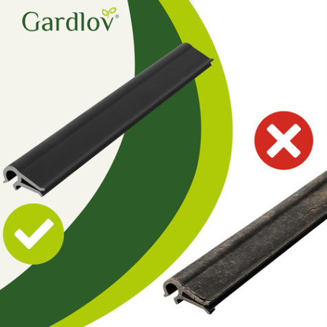 Spony na plotové pásky 10 ks antracit Gardlov 23911 ~ 11