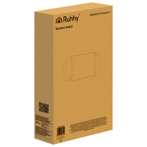 Bambusové prkénko s výsuvnými nádobami Ruhhy 25707 ~ 9
