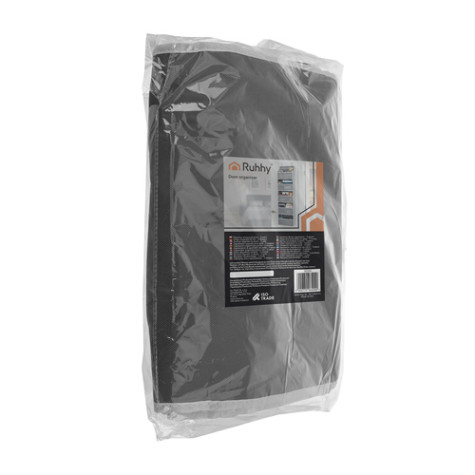 Závěsný organizér na dvěře 142x40x17cm šedý Ruhhy 27606 ~ 8