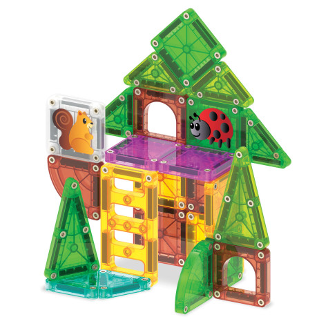 Magna-Tiles microMAGS Treehouse Travel Set 24 dílů ~ 2