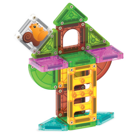 Magna-Tiles microMAGS Treehouse Travel Set 24 dílů ~ 4