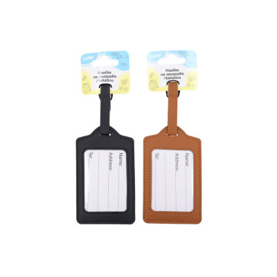 Wiky Visačka na zavazadlo 10,3x6,5 cm - černá