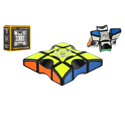 Spinner Fingertip cube hlavolam plast 6x6cm