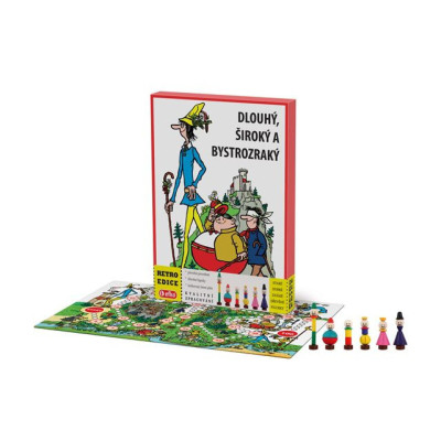 efko Dlouhý, Široký a Bystrozraký společenská hra