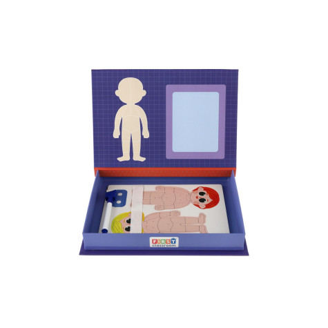 Skládačka magnetická krabička Tělo člověka 57 ks ~ 3