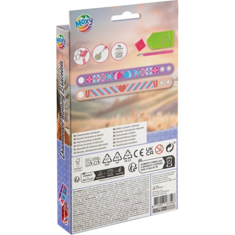 MOXY Diamantové malování: Sada na výrobu náramků 2 ks Horse Collection ~ 2