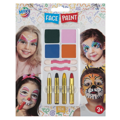 MOXY Malování na obličej sada 10 ks ~ 1