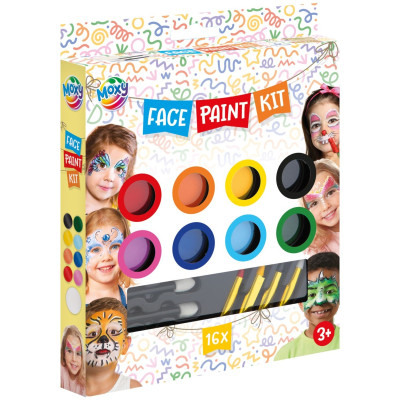 MOXY Sada pro malování na obličej 16ks