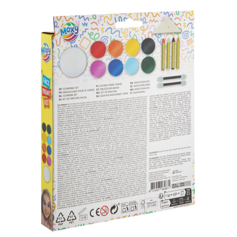 MOXY Sada pro malování na obličej 16ks ~ 2