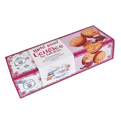 Sušenky 180g s čokoládovým krémem - Milé paní učitelce