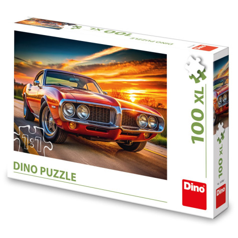 Dino Puzzle Firebird 69 v západu slunce 100 XL dílků ~ 1