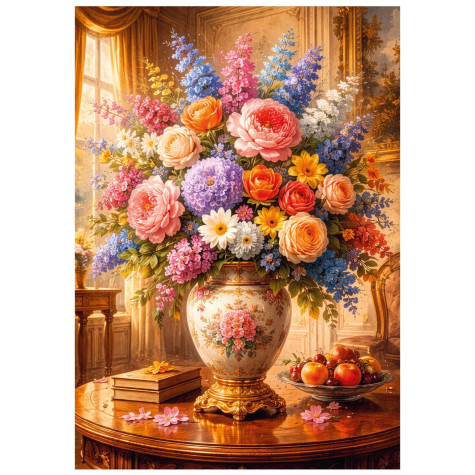 Dino Puzzle Květinové zátiší 100 XL dílků ~ 2