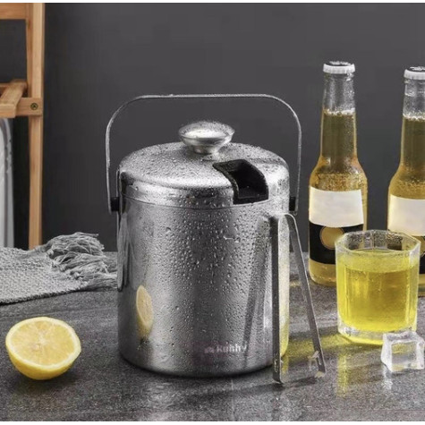 Nádoba na led 1,3 l se lžičkou a kleštěmi nerez Ruhhy 28171 ~ 7