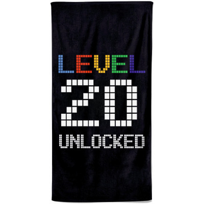 Osuška 140 x 70 cm - Level 20 Unlocked