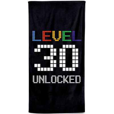 Osuška 140 x 70 cm - Level 30 Unlocked